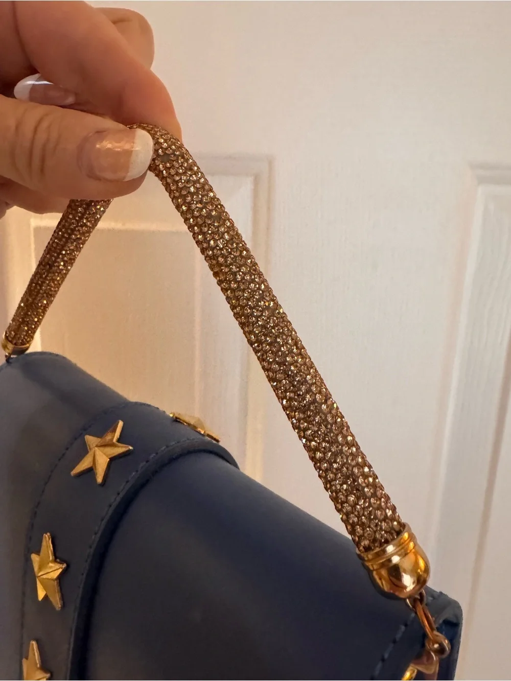 Gold Bling phone and or‎ purse strap